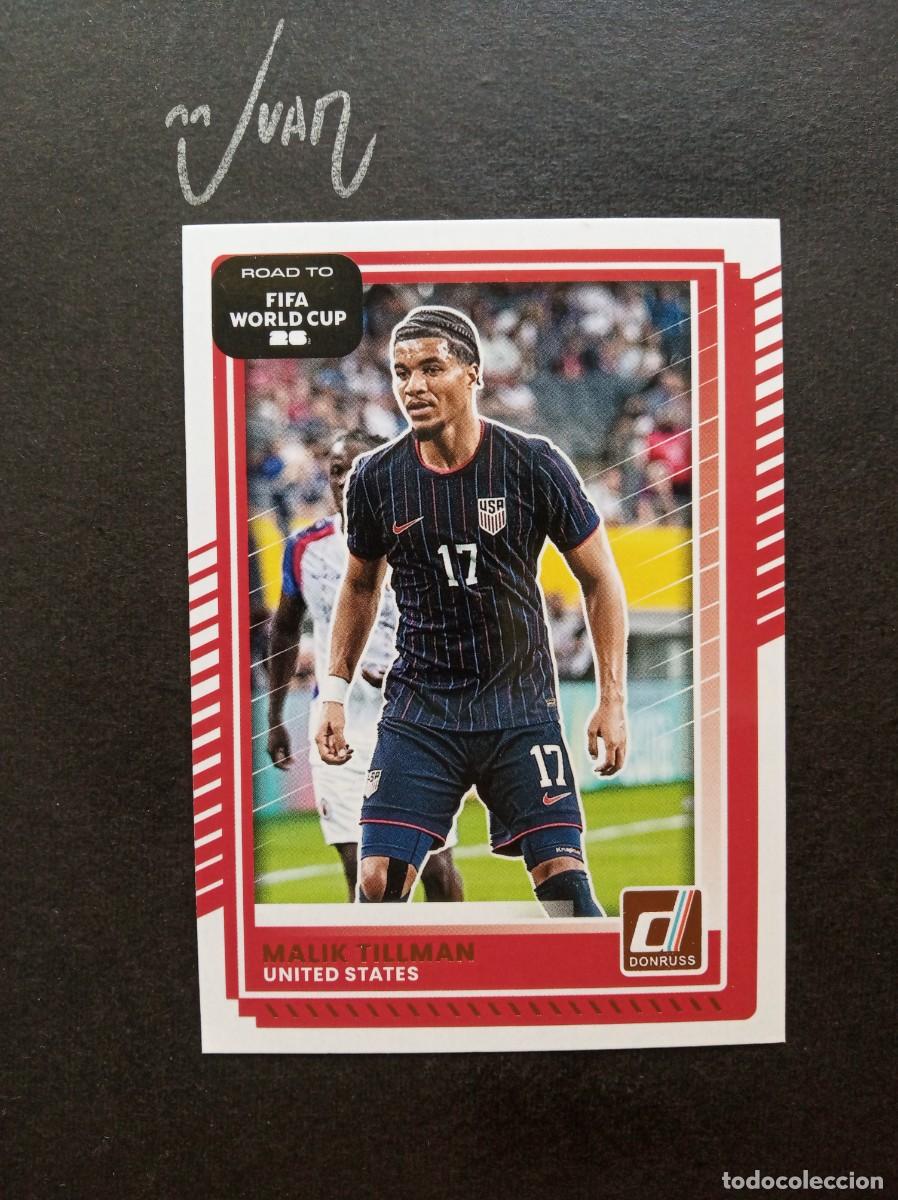 Cromos de Futebol: N&ordm; 27 MALIK TILLMAN UNITED STATES LEVERKUSEN⚽ PANINI&reg; DONRUSS ROAD TO FIFA WORLD CUP 2026 2025 25 26