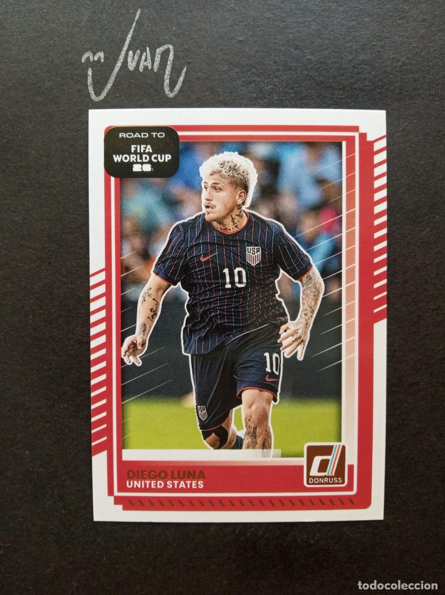 Cromos de Futebol: 26 DIEGO LUNA UNITED STATES REAL SALT LAKE ⚽ PANINI &reg; DONRUSS ROAD TO FIFA WORLD CUP 2026 2025 25 26