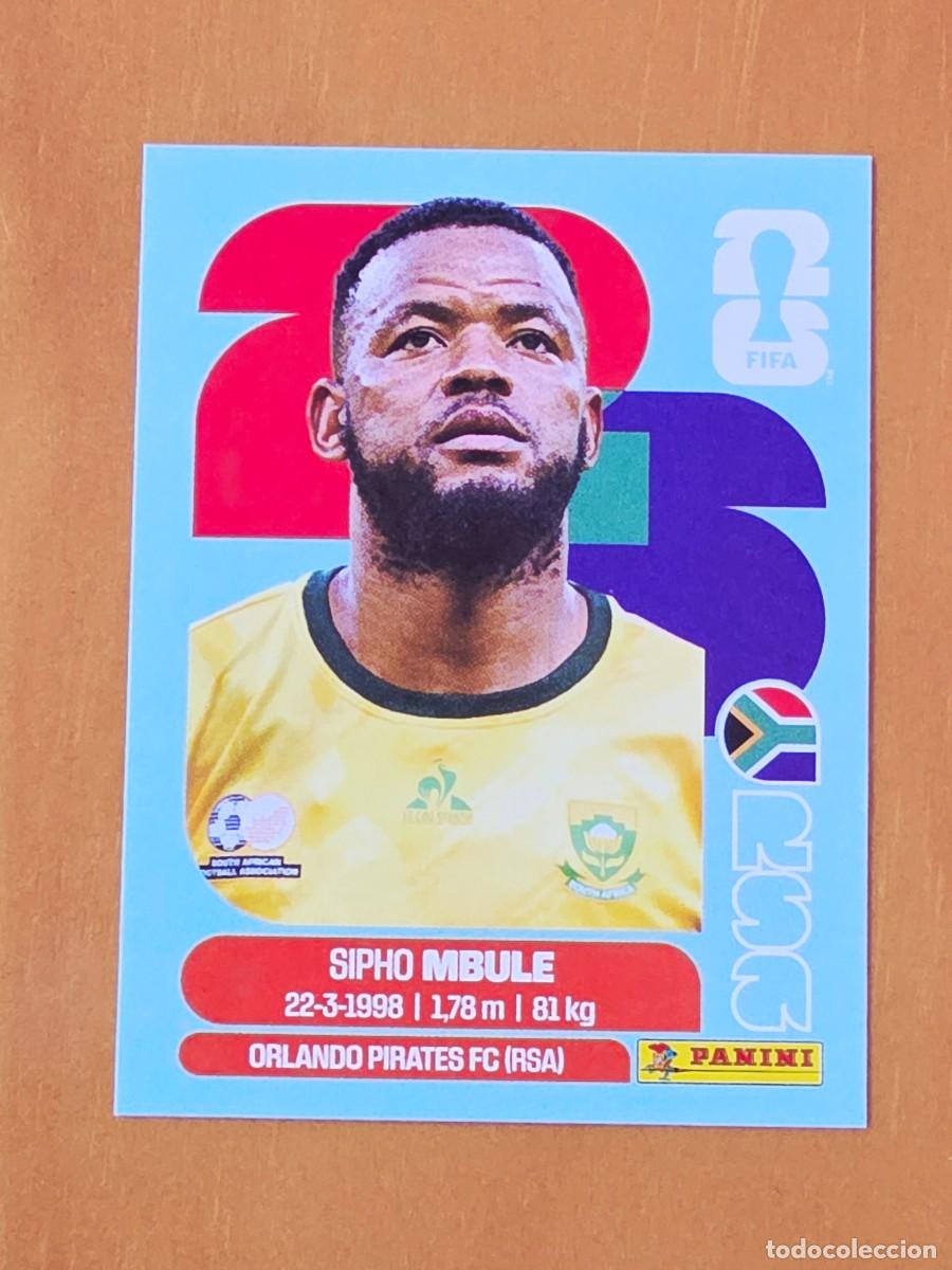 Cromos de F&uacute;tbol: RSA 16 Sipho Mbule, Sud&aacute;frica, Panini FIFA World Cup Mundial 2026 Sticker
