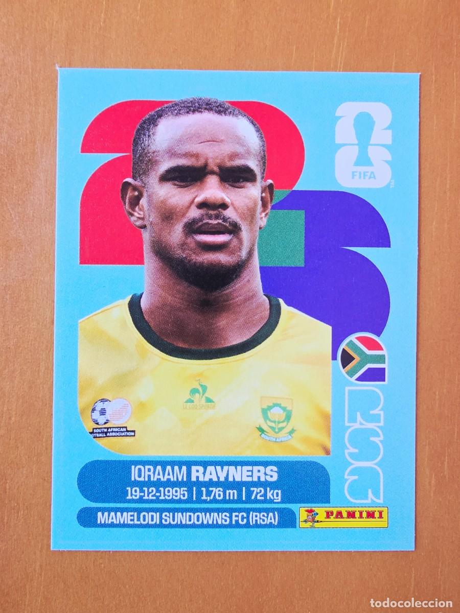 Cromos de F&uacute;tbol: RSA 18 Ioraam Rayners, Sud&aacute;frica, Panini FIFA World Cup Mundial 2026 Sticker