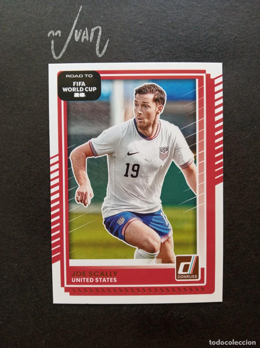 Cromos de F&uacute;tbol: 23 JOE SCALLY UNITED STATES MONCHENGLADBACH⚽ PANINI &reg; DONRUSS ROAD TO FIFA WORLD CUP 2026 2025 25 26