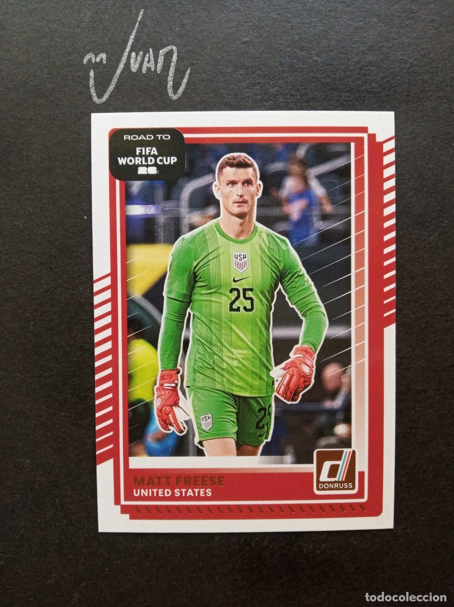 Cromos de F&uacute;tbol: N&ordm; 28 MATT FREESE UNITED STATES NEW YORK ⚽ PANINI &reg; DONRUSS ROAD TO FIFA WORLD CUP 2026 2025 25 26