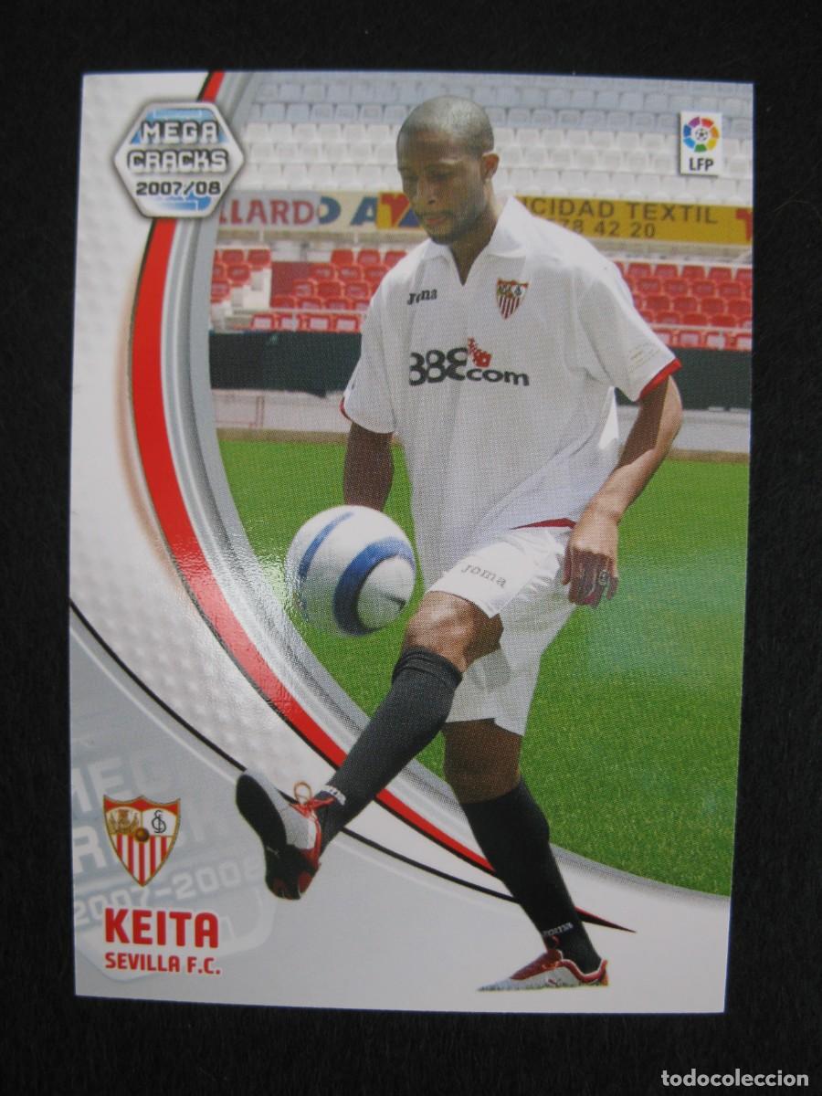 Cromos de F&uacute;tbol: KEITA (SEVILLA F.C.) - N&ordm; 457 - NUEVO FICHAJE - MEGACRACKS 2007-2008 - PANINI - 07-08.