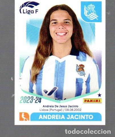 Cromos de F&uacute;tbol: CROMOS DEL PANINI LIGA FEMENINA DE A&Ntilde;OS 2023 /24 N&ordm; 234 REAL SOCIEDAD ANDREIA JESUS