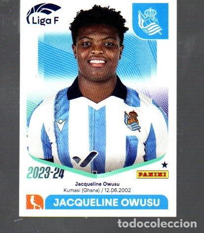 Cromos de F&uacute;tbol: CROMOS DEL PANINI LIGA FEMENINA DE A&Ntilde;OS 2023 /24 N&ordm; 235 REAL SOCIEDAD JACQUELINE OWUSU