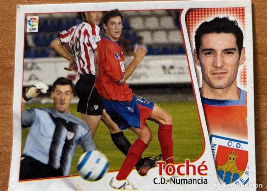 Cromos de F&uacute;tbol: EDICIONES ESTE 2004-2005 04 05 TOCHE (NUMANCIA) COLOCA VENTANILLA LEER