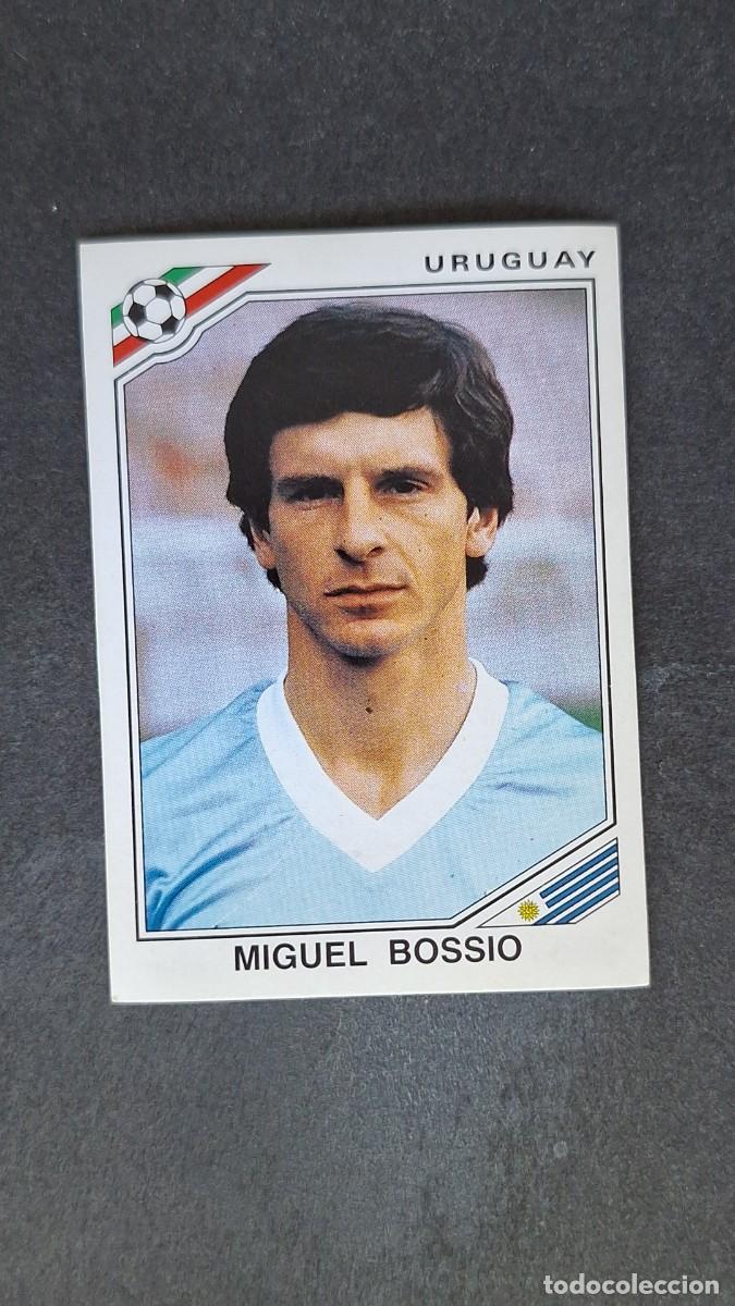 Cromos de F&uacute;tbol: L3 MIGUEL BOSSIO SELECCION URUGUAY 320 MUNDIAL MEXICO 86 PANINI NUNCA PEGADO SIN PEGAR