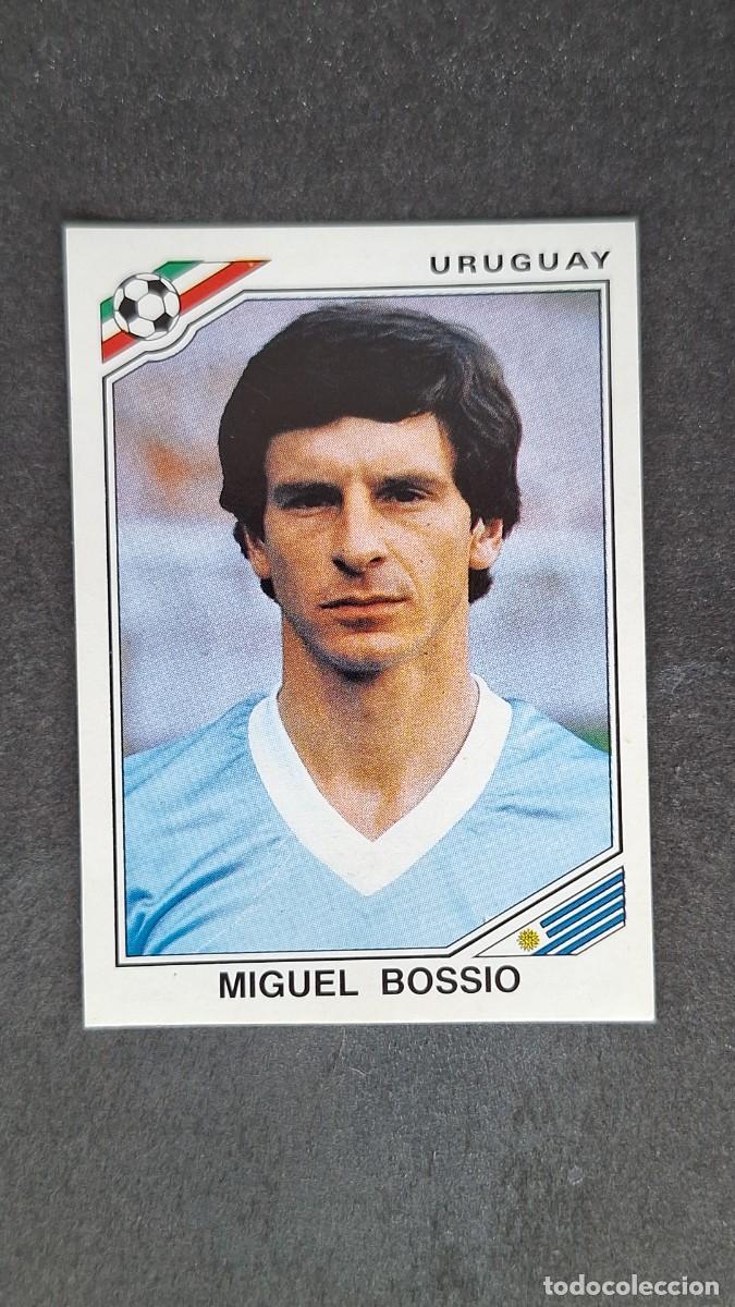 Cromos de F&uacute;tbol: L3 MIGUEL BOSSIO SELECCION URUGUAY 320 MUNDIAL MEXICO 86 PANINI NUNCA PEGADO SIN PEGAR