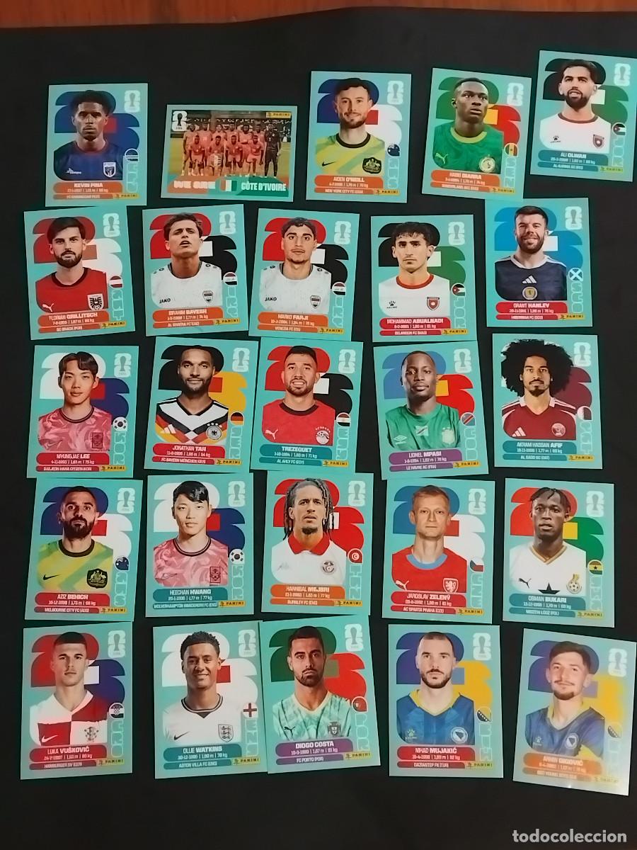 Cromos de F&uacute;tbol: 25 CROMOS MUNDIAL 2026 - LOTE DE 25 CROMOS VARIADOS - PANINI FIFA WORLD CUP 2026 - MUNDIAL 2026 26