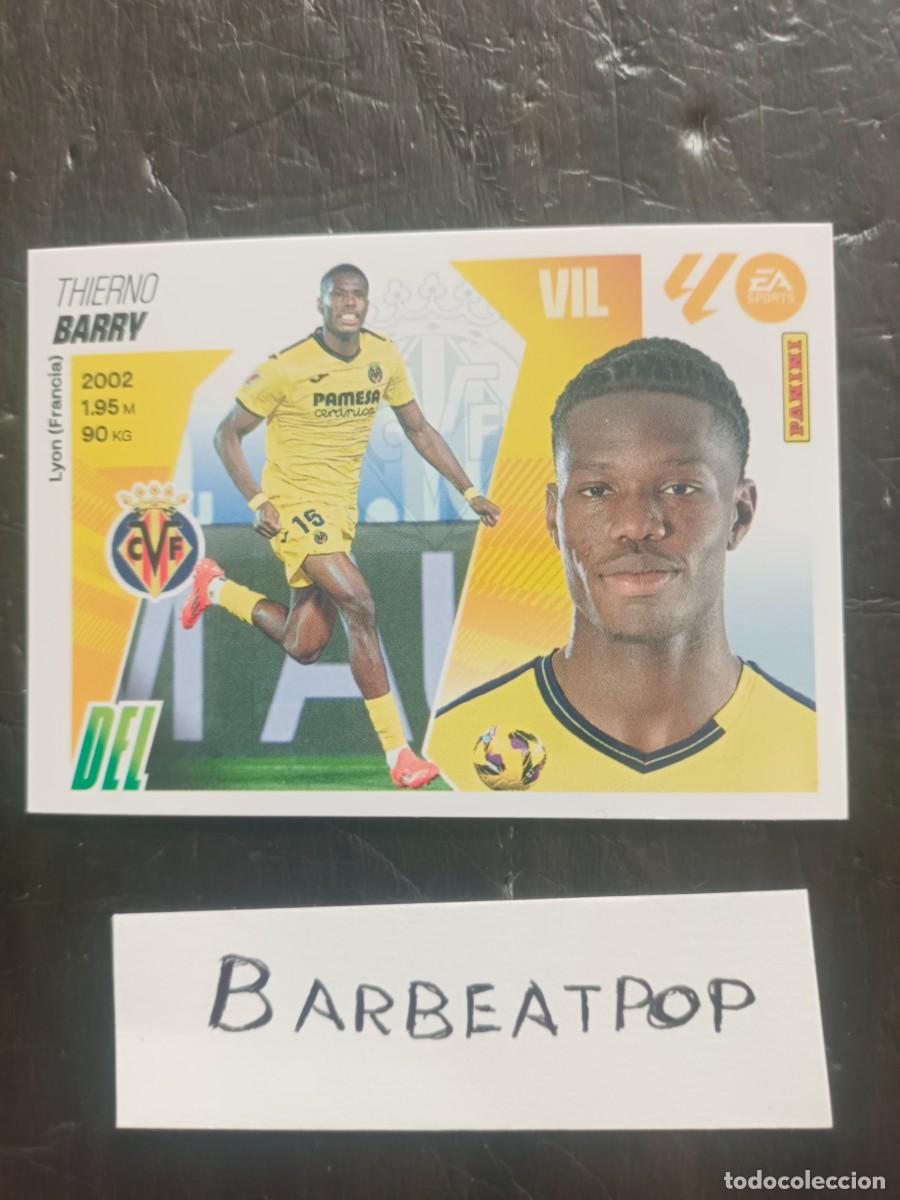 Cromos de F&uacute;tbol: CROMO LIGA ESTE PANINI 2025 2026 VILLARREAL BARRY