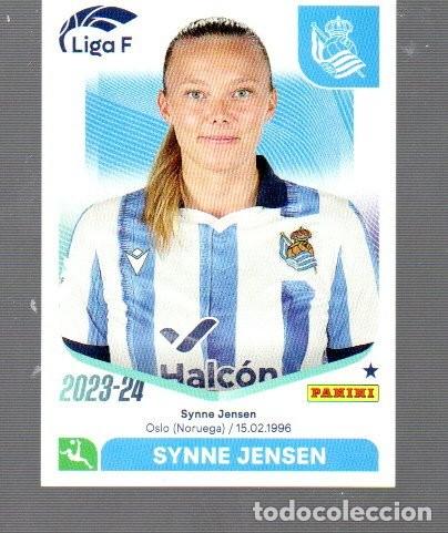 Cromos de F&uacute;tbol: CROMOS DEL PANINI LIGA FEMENINA DE A&Ntilde;OS 2023 /24 N&ordm; 24O REAL SOCIEDAD SYNNE JENSEN