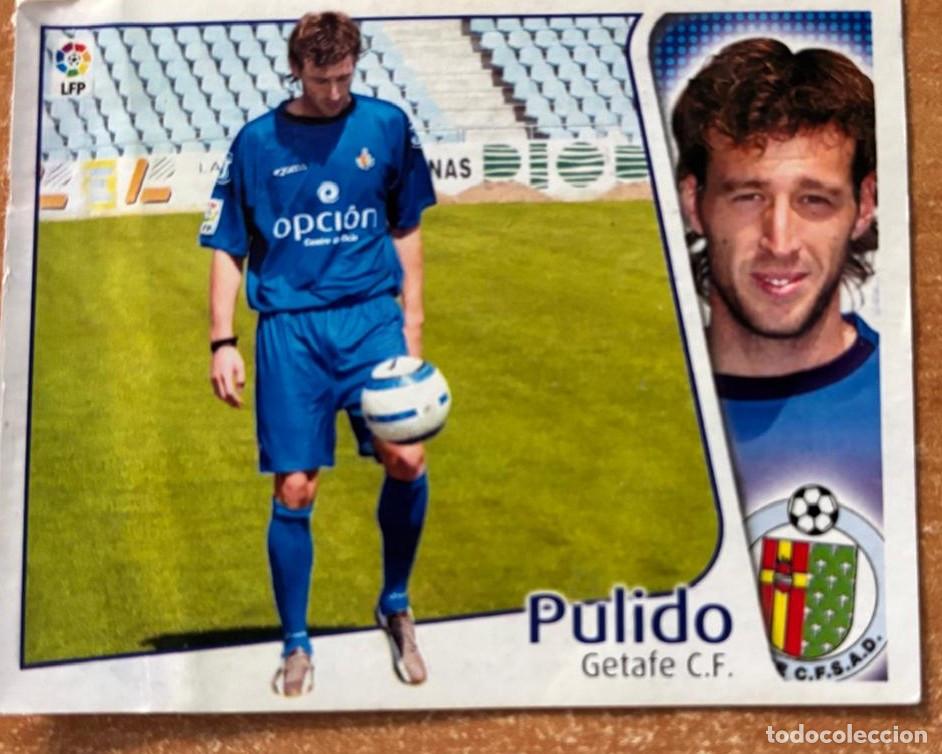 Cromos de F&uacute;tbol: EDICIONES ESTE 2004-2005 04 05 PULIDO (GETAFE) COLOCA VENTANILLA LEER