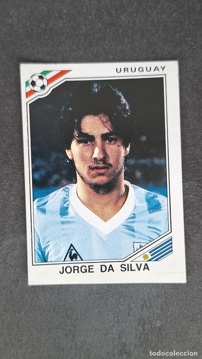 Cromos de F&uacute;tbol: L3 JORGE DA SILVA SELECCION URUGUAY 326 MUNDIAL MEXICO 86 PANINI NUNCA PEGADO SIN PEGAR