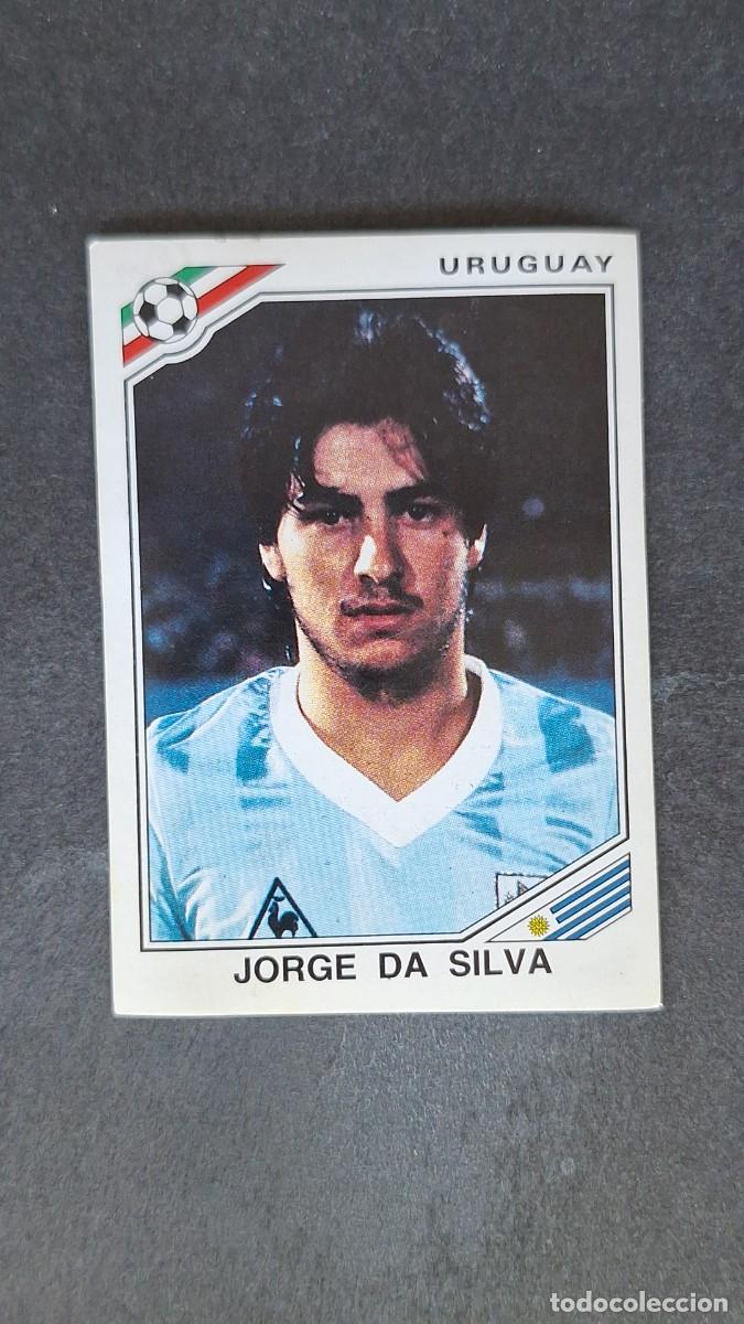 Cromos de F&uacute;tbol: L3 JORGE DA SILVA SELECCION URUGUAY 326 MUNDIAL MEXICO 86 PANINI NUNCA PEGADO SIN PEGAR