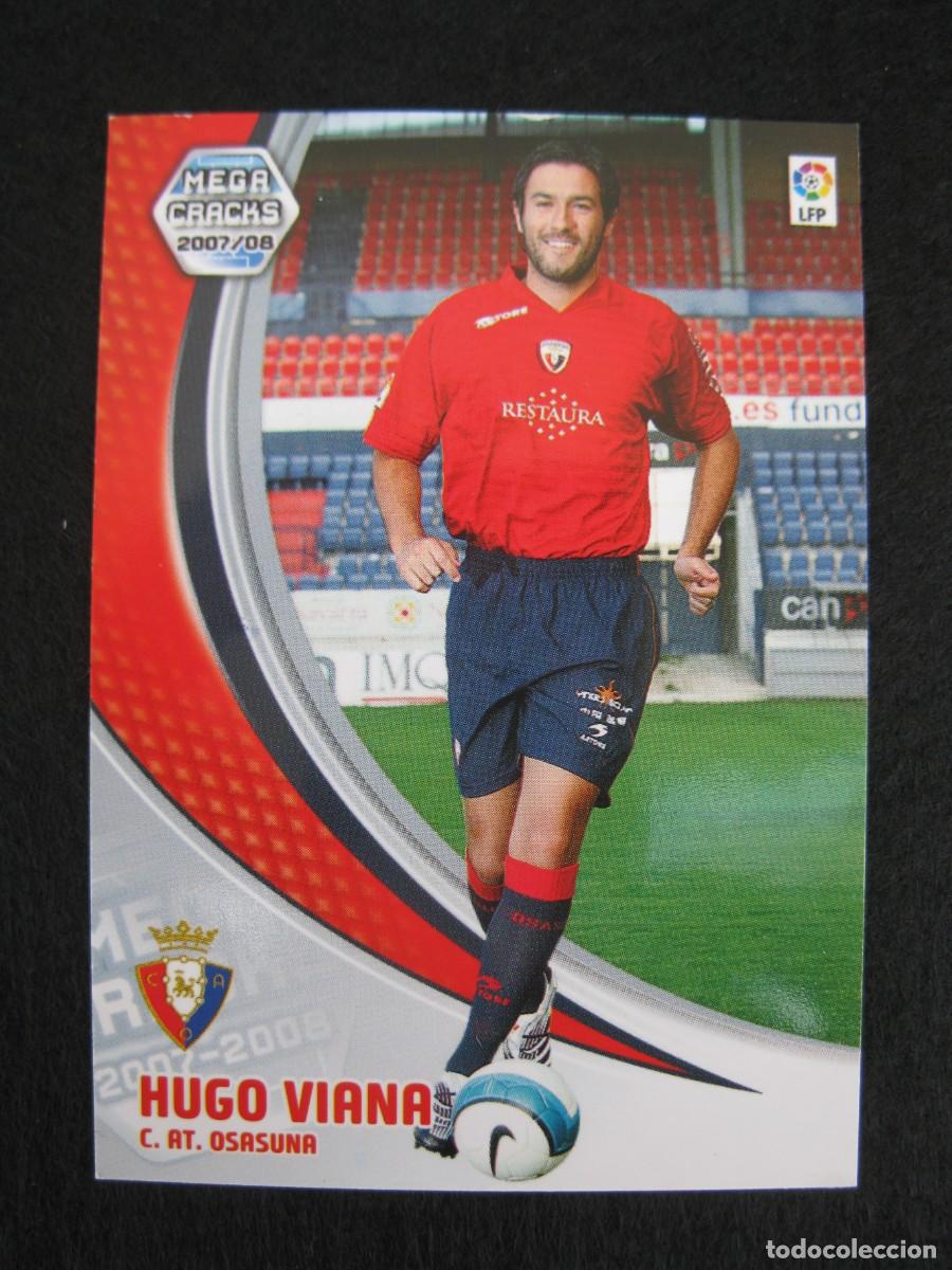 Cromos de F&uacute;tbol: HUGO VIANA (C.AT. OSASUNA) - N&ordm; 465 - NUEVO FICHAJE - MEGACRACKS 2007-2008 - PANINI - 07-08.