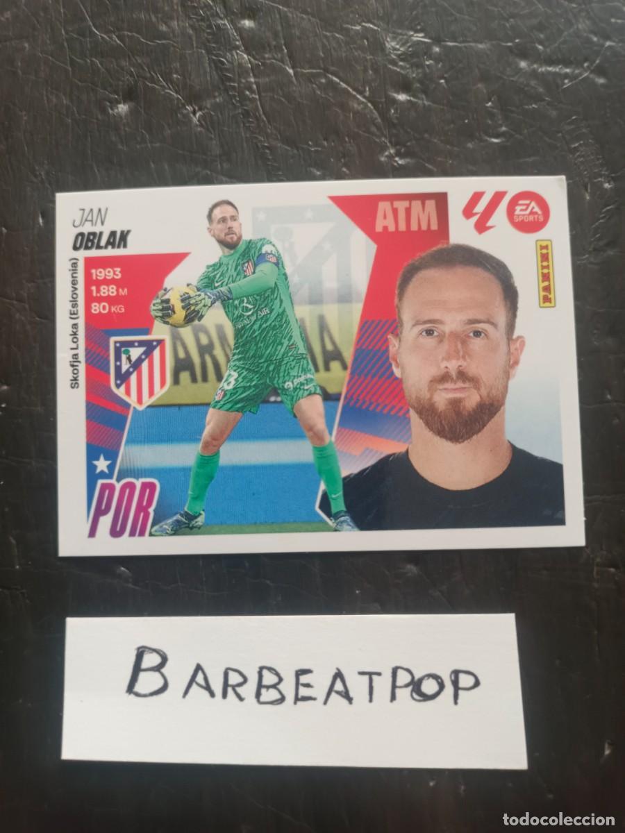 Cromos de F&uacute;tbol: CROMO LIGA ESTE PANINI 2025 2026 ATL&Eacute;TICO DE MADRID OBLAK