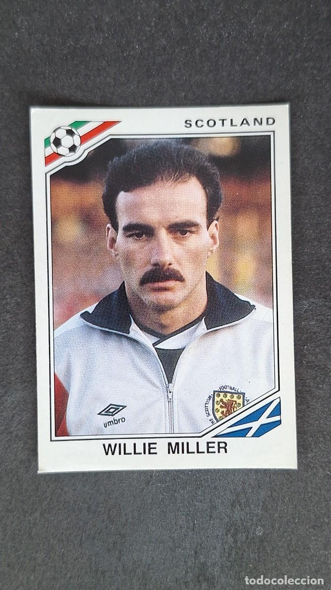 Cromos de F&uacute;tbol: L3 WILLIE MILLER SELECCION ESCOCIA 333 MUNDIAL MEXICO 86 PANINI NUNCA PEGADO SIN PEGAR