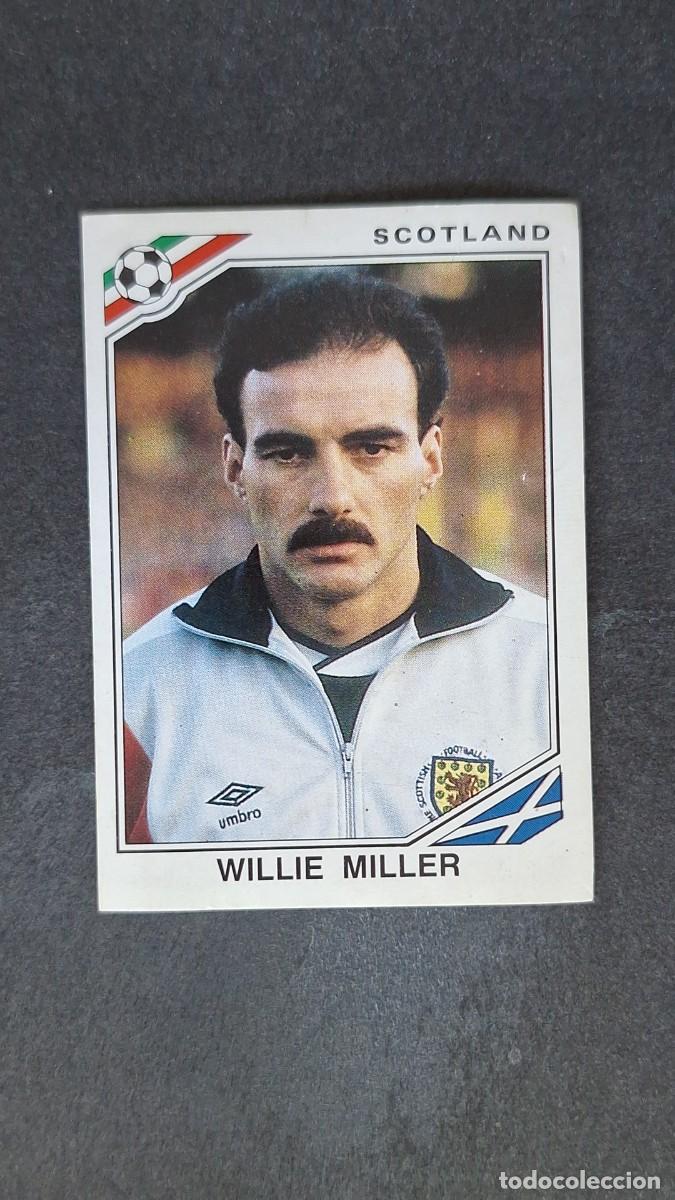 Cromos de F&uacute;tbol: L3 WILLIE MILLER SELECCION ESCOCIA 333 MUNDIAL MEXICO 86 PANINI NUNCA PEGADO SIN PEGAR
