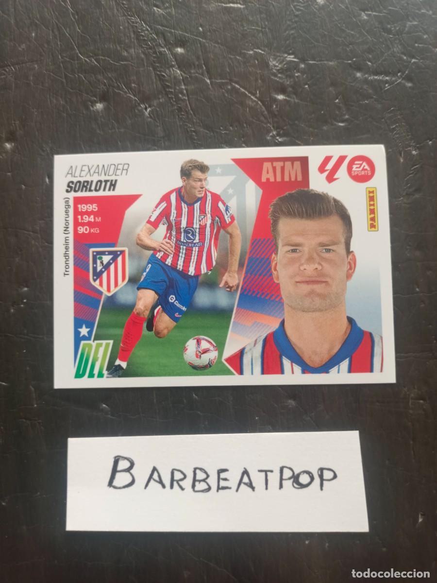 Cromos de F&uacute;tbol: CROMO LIGA ESTE PANINI 2025 2026 ATL&Eacute;TICO DE MADRID SORLOTH