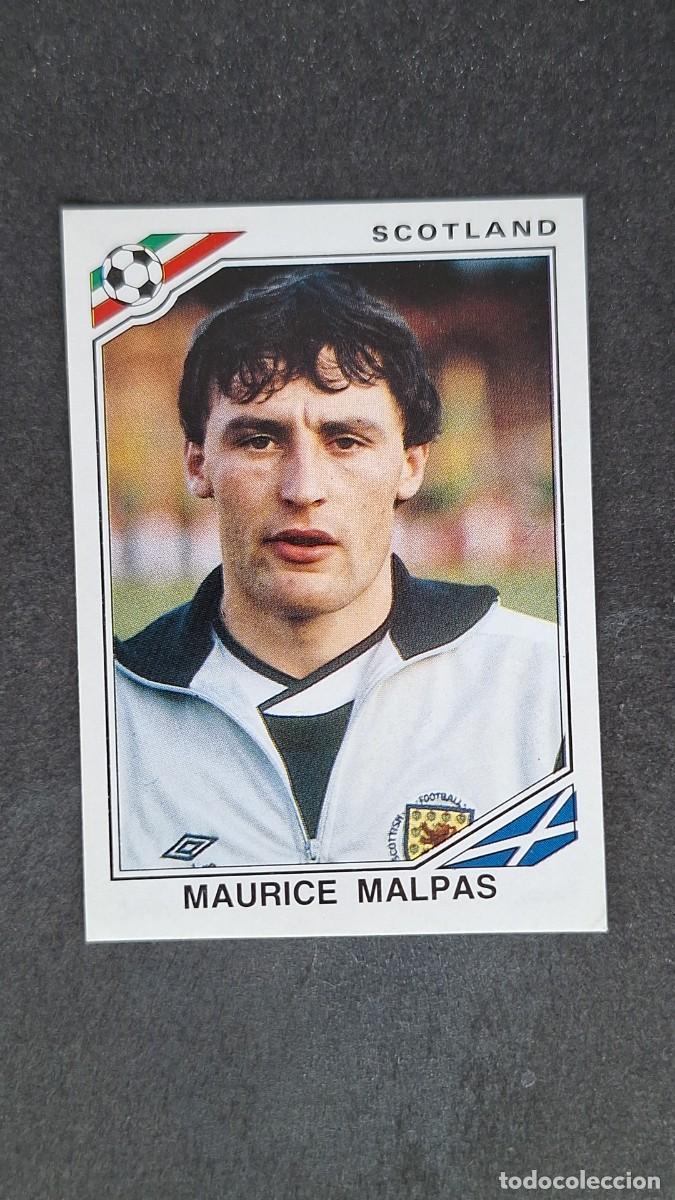 Cromos de F&uacute;tbol: L3 MAURICE MALPAS SELECCION ESCOCIA 334 MUNDIAL MEXICO 86 PANINI NUNCA PEGADO SIN PEGAR