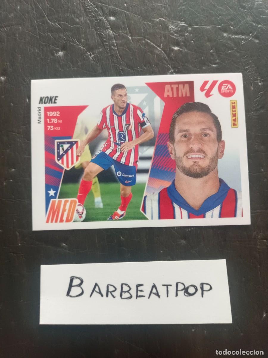 Cromos de F&uacute;tbol: CROMO LIGA ESTE PANINI 2025 2026 ATL&Eacute;TICO DE MADRID KOKE