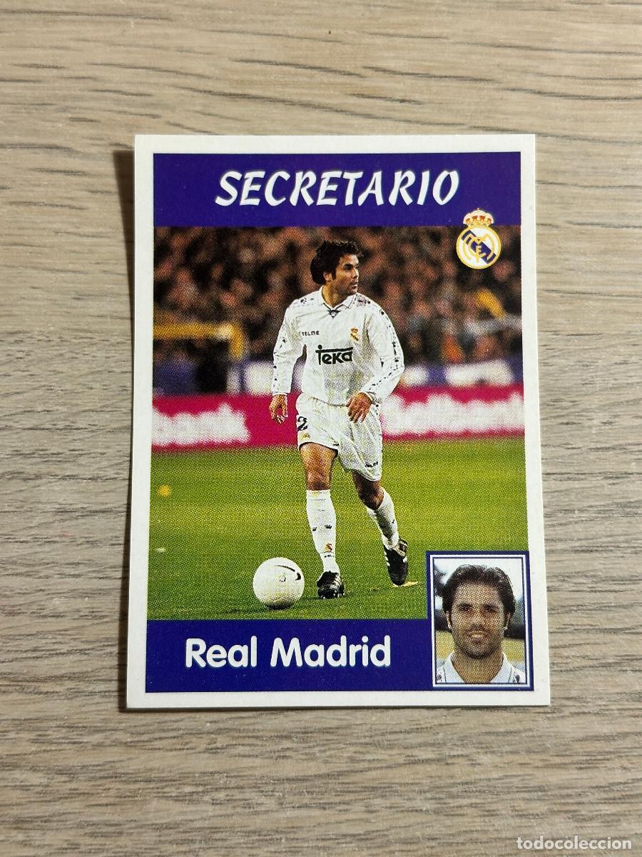 Cromos de Futebol: SECRETARIO REAL MADRID n&ordm; 8 A LA LIGA PANINI SPORTS 97 98 1997 1998 SIN PEGAR