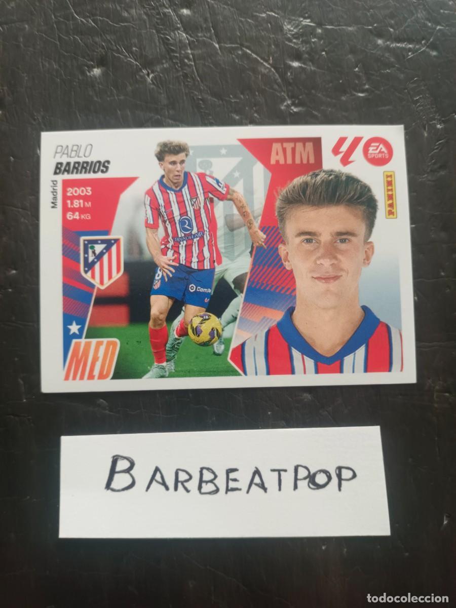 Cromos de Futebol: CROMO LIGA ESTE PANINI 2025 2026 ATL&Eacute;TICO DE MADRID BARRIOS