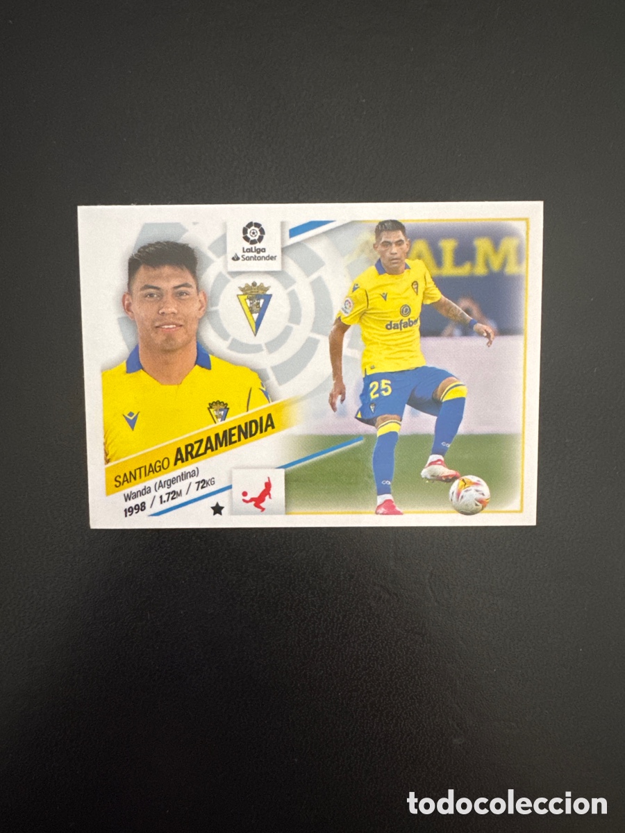 Figurine di Calcio: ARZAMENDIA C&Aacute;DIZ N&Uacute;MERO 5 BIS LIGA ESTE 2022 2023