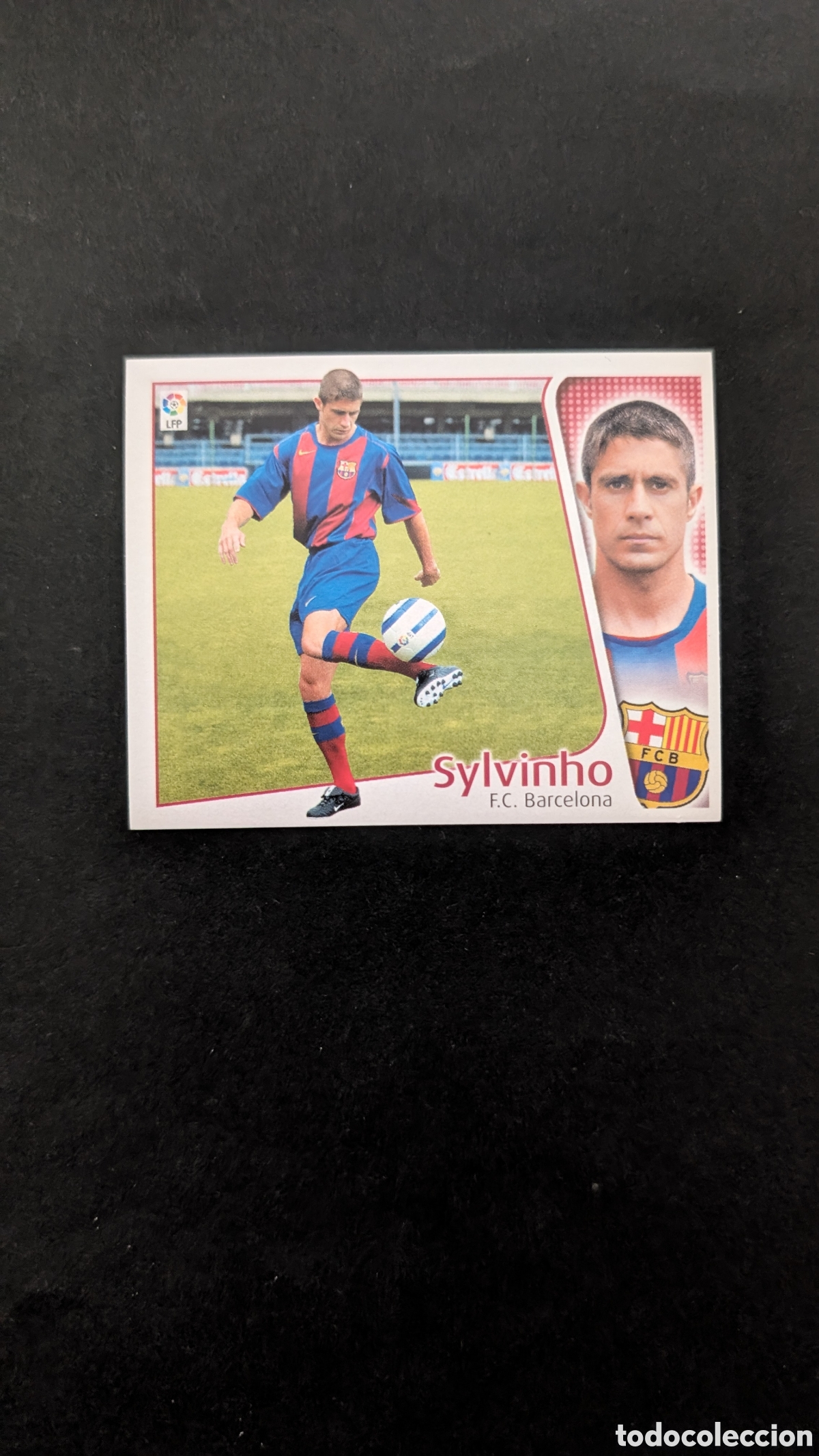 Cromos de F&uacute;tbol: SYLIVINHO BARCELONA FICHAJE 9 LIGA ESTE 2004/05 04 05 NUNCA PEGADO SIN PEGAR