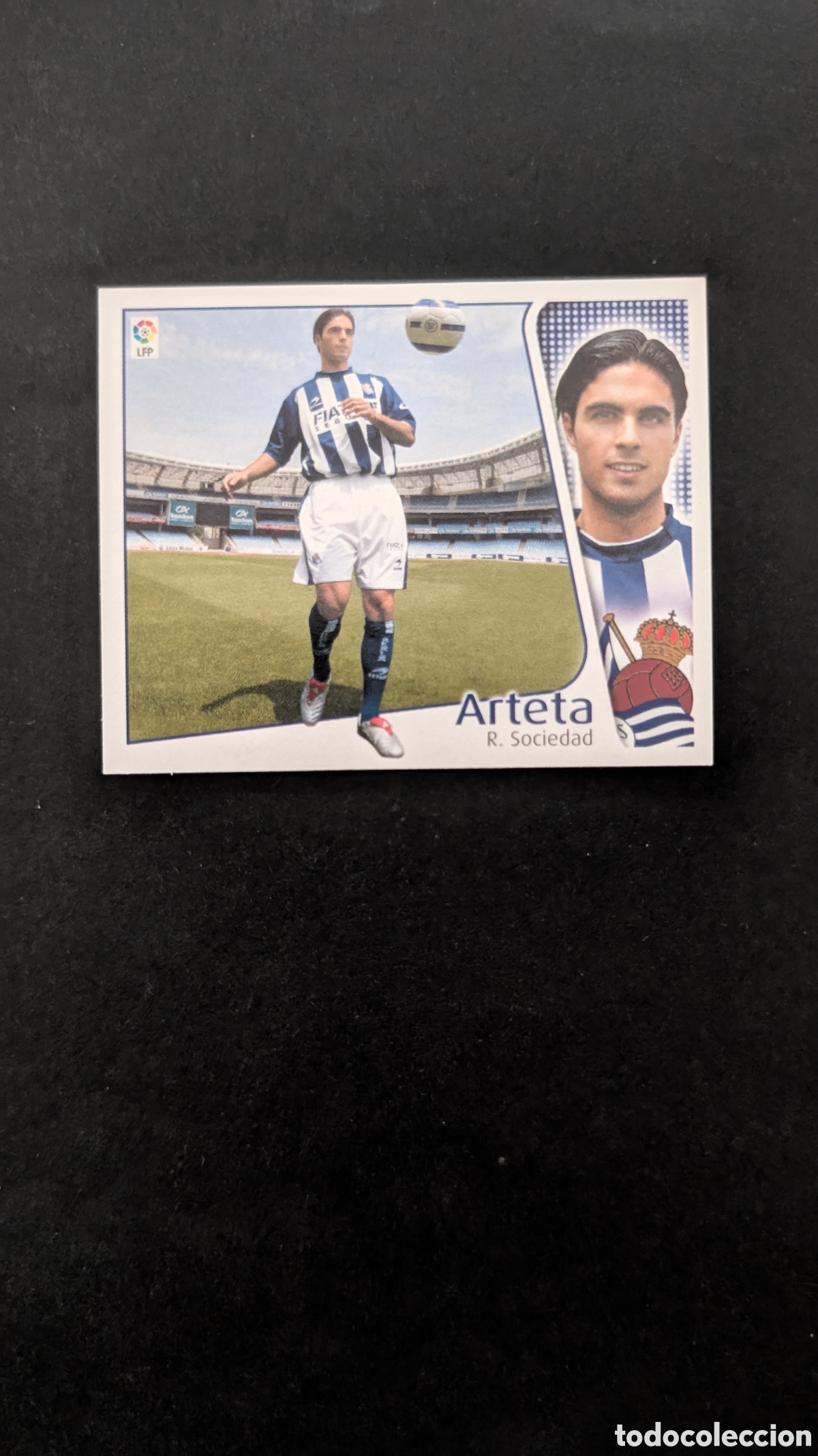Cromos de F&uacute;tbol: ARTETA REAL SOCIEDAD FICHAJE 10 LIGA ESTE 2004/05 04 05 NUNCA PEGADO SIN PEGAR