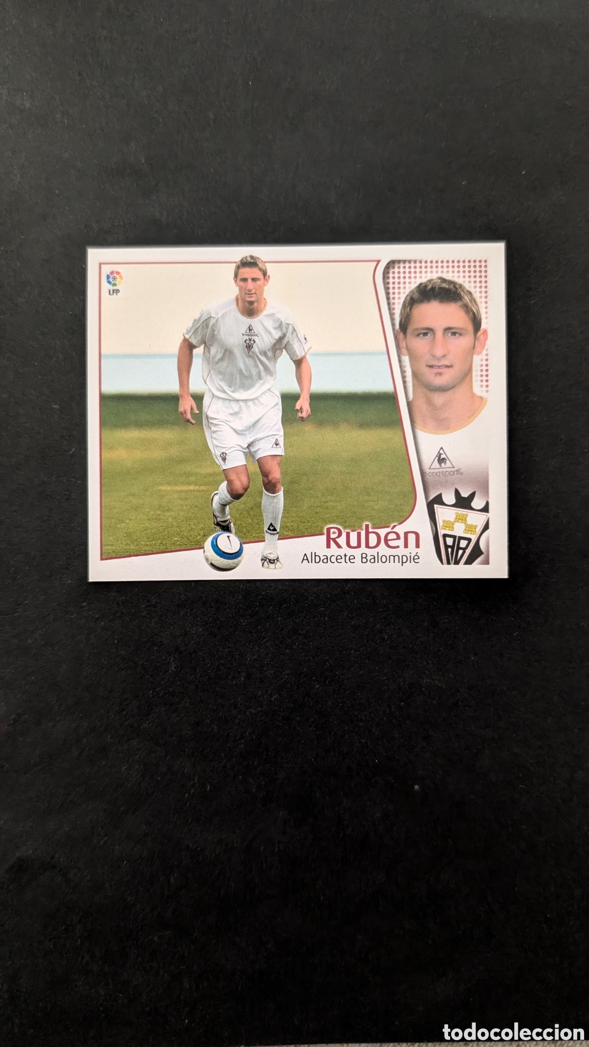 Cromos de F&uacute;tbol: RUBEN ALBACETE FICHAJE 15 LIGA ESTE 2004/05 04 05 NUNCA PEGADO SIN PEGAR