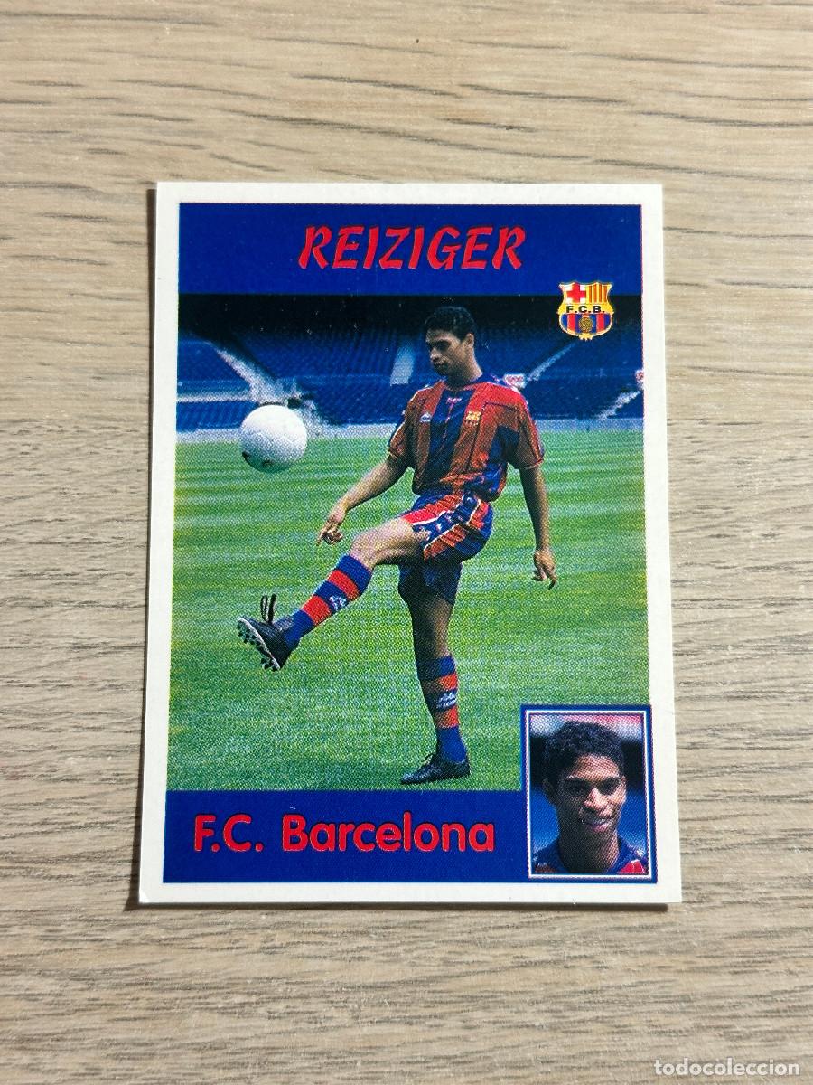 Cromos de Futebol: REIZIGER FC BARCELONA n&ordm; 23 LA LIGA PANINI SPORTS 97 98 1997 1998 SIN PEGAR