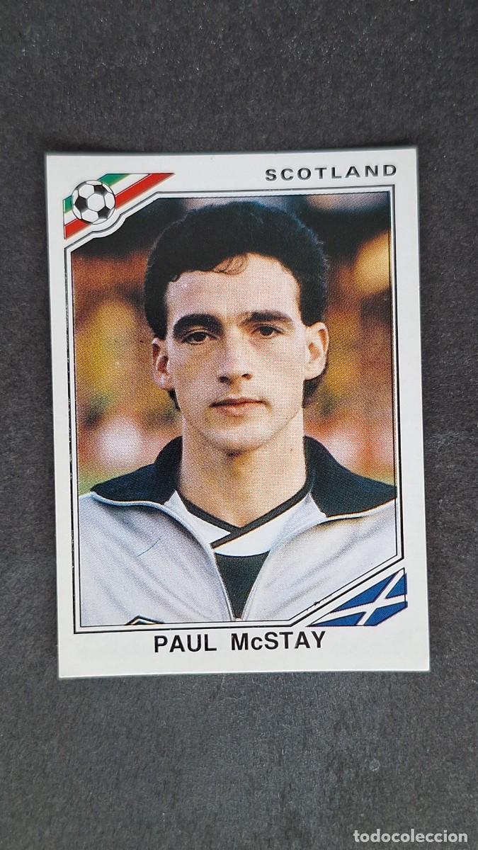 Cromos de Futebol: L3 PAUL McSTAY SELECCION ESCOCIA 338 MUNDIAL MEXICO 86 PANINI NUNCA PEGADO SIN PEGAR