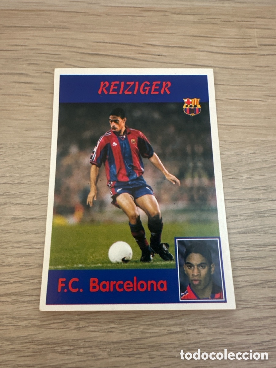 Cromos de F&uacute;tbol: REIZIGER FC BARCELONA n&ordm; 23 LA LIGA PANINI SPORTS 97 98 1997 1998 SIN PEGAR