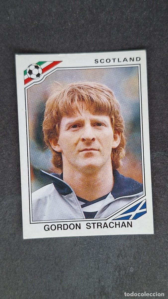 Cromos de F&uacute;tbol: L3 GORDON STRACHAN SELECCION ESCOCIA 339 MUNDIAL MEXICO 86 PANINI NUNCA PEGADO SIN PEGAR