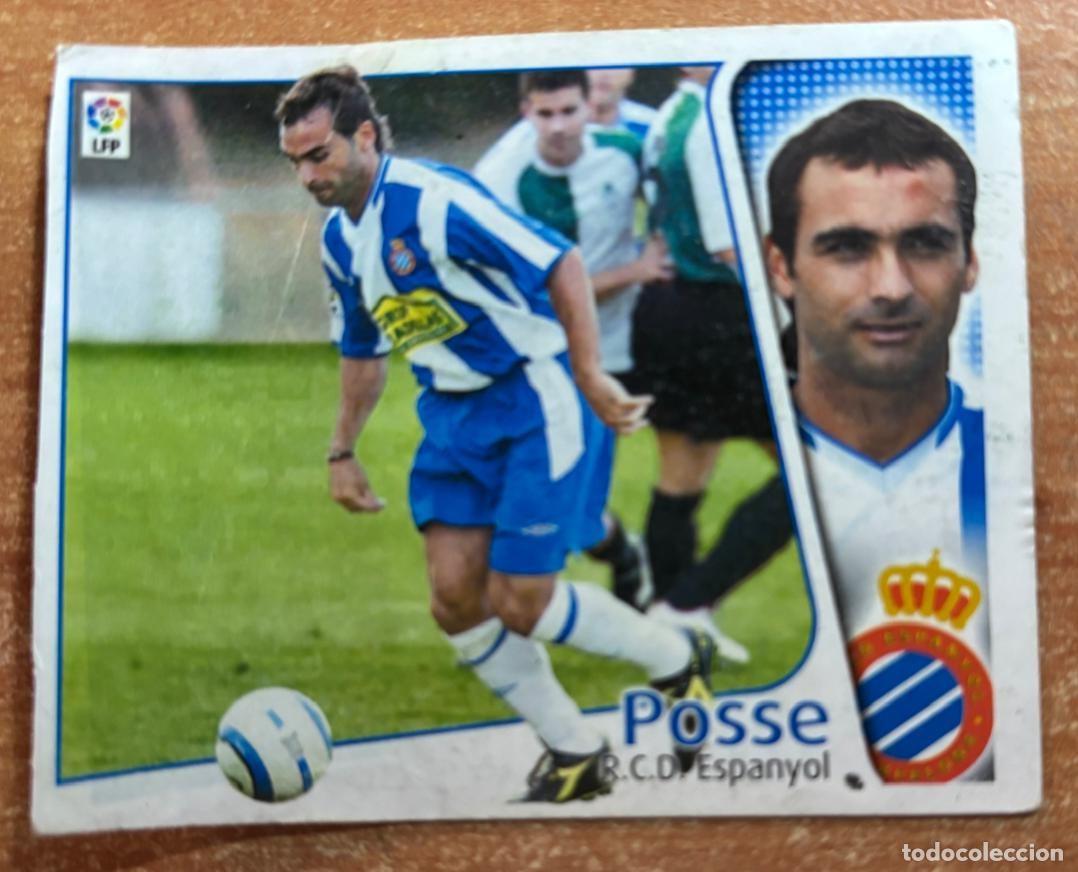 Cromos de F&uacute;tbol: EDICIONES ESTE 2004-2005 04 05 POSSE (ESPANYOL) COLOCA VENTANILLA LEER