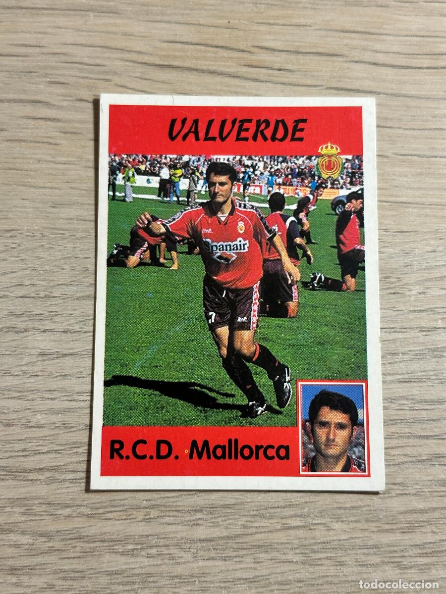 Cromos de F&uacute;tbol: VALVERDE MALLORCA n&ordm; 316 LA LIGA PANINI SPORTS 97 98 1997 1998 SIN PEGAR