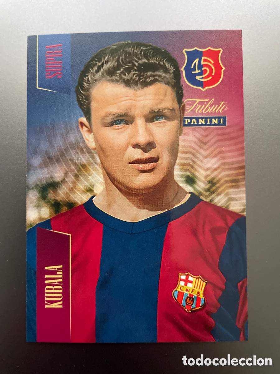 Cromos de F&uacute;tbol: Kubala 68 Supra Lazsi, la Leyenda Tributo Panini 125 Aniversario FC Barcelona