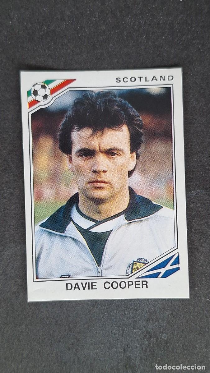 Cromos de F&uacute;tbol: L3 DAVIE COOPER SELECCION ESCOCIA 344 MUNDIAL MEXICO 86 PANINI NUNCA PEGADO SIN PEGAR