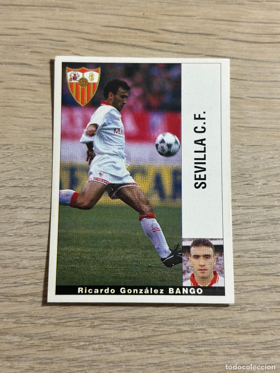 Fu&szlig;ball-Sticker: BANGO SEVILLA PANINI LIGA 95 96 CROMO SIN PEGAR NUNCA PEGADO