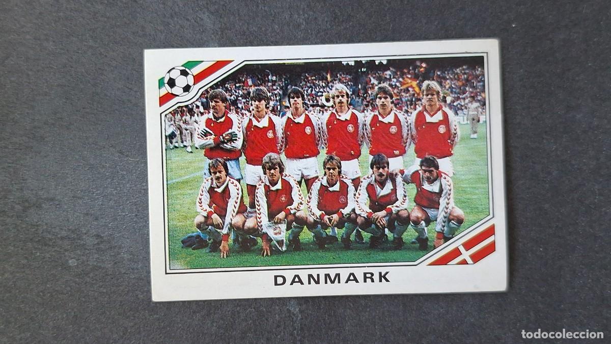 Fu&szlig;ball-Sticker: L3 EQUIPO SELECCION DINAMARCA 347 MUNDIAL MEXICO 86 PANINI NUNCA PEGADO SIN PEGAR