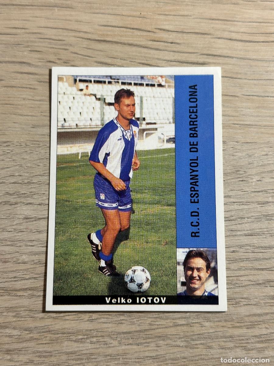 Cromos de F&uacute;tbol: IOTOV ESPANYOL PANINI LIGA 95 96 CROMO SIN PEGAR NUNCA PEGADO