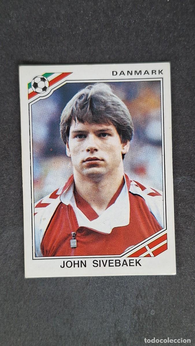 Cromos de F&uacute;tbol: L3 JOHN SIVEBAEK SELECCION DINAMARCA 349 MUNDIAL MEXICO 86 PANINI NUNCA PEGADO SIN PEGAR