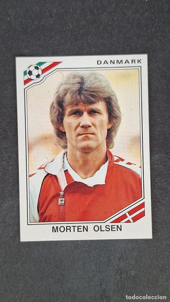 Cromos de F&uacute;tbol: L3 MORTEN OLSEN SELECCION DINAMARCA 350 MUNDIAL MEXICO 86 PANINI NUNCA PEGADO SIN PEGAR