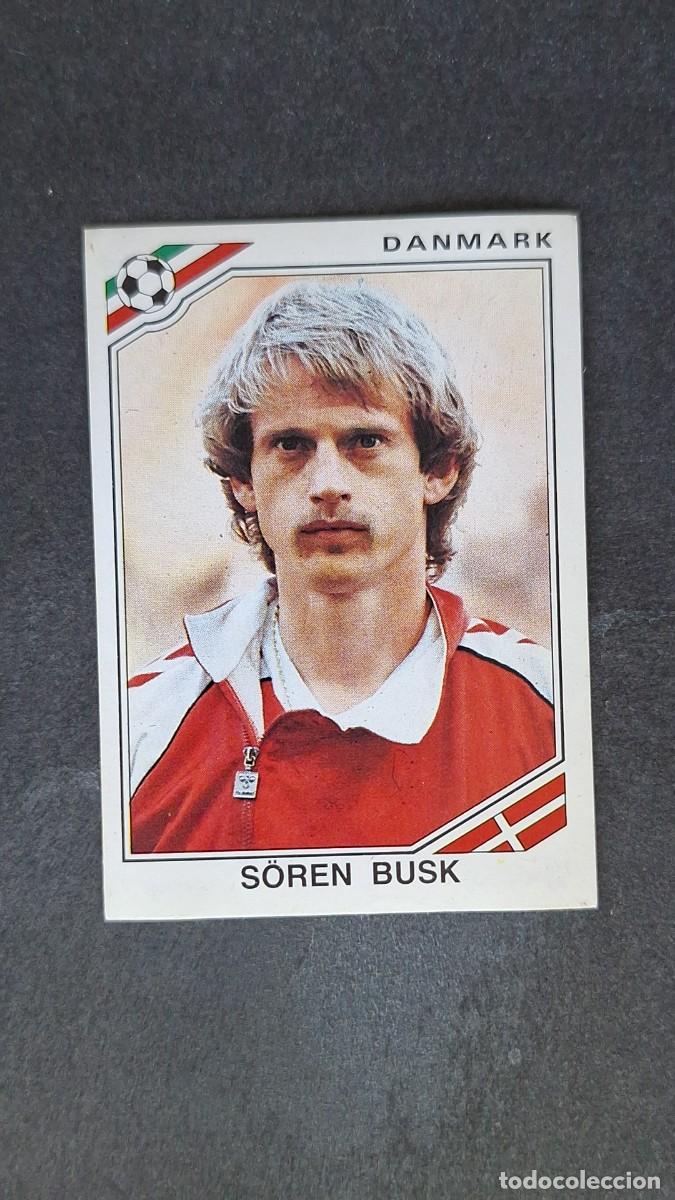 Cromos de F&uacute;tbol: L3 S&Ouml;REN BUSK SELECCION DINAMARCA 351 MUNDIAL MEXICO 86 PANINI NUNCA PEGADO SIN PEGAR