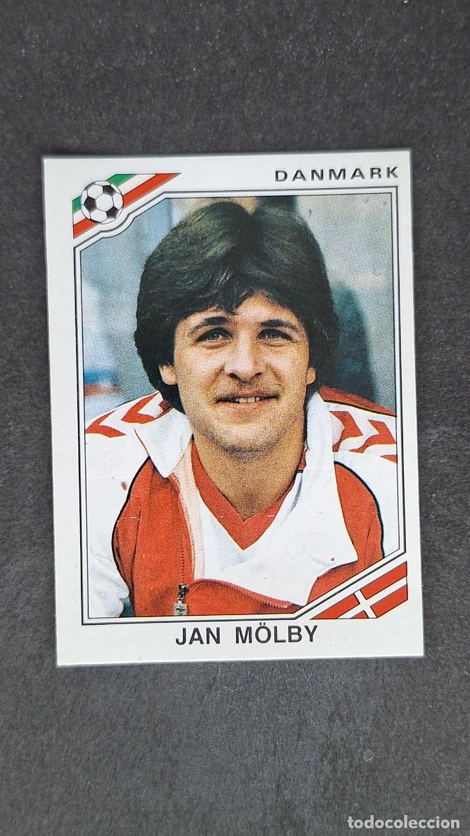 Cromos de F&uacute;tbol: L3 JAN M&Ouml;LBY SELECCION DINAMARCA 353 MUNDIAL MEXICO 86 PANINI NUNCA PEGADO SIN PEGAR