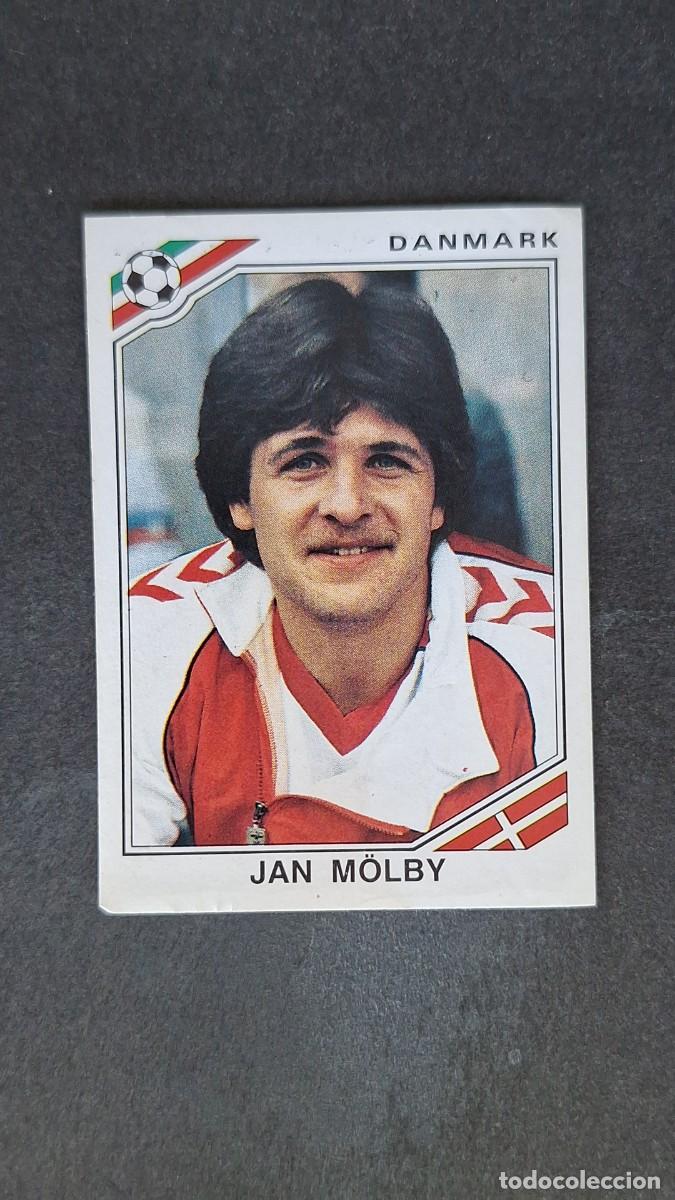 Cromos de F&uacute;tbol: L3 JAN M&Ouml;LBY SELECCION DINAMARCA 353 MUNDIAL MEXICO 86 PANINI NUNCA PEGADO SIN PEGAR