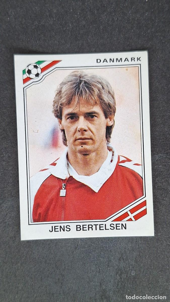 Cromos de F&uacute;tbol: L3 JENS BERTELSEN SELECCION DINAMARCA 355 MUNDIAL MEXICO 86 PANINI NUNCA PEGADO SIN PEGAR