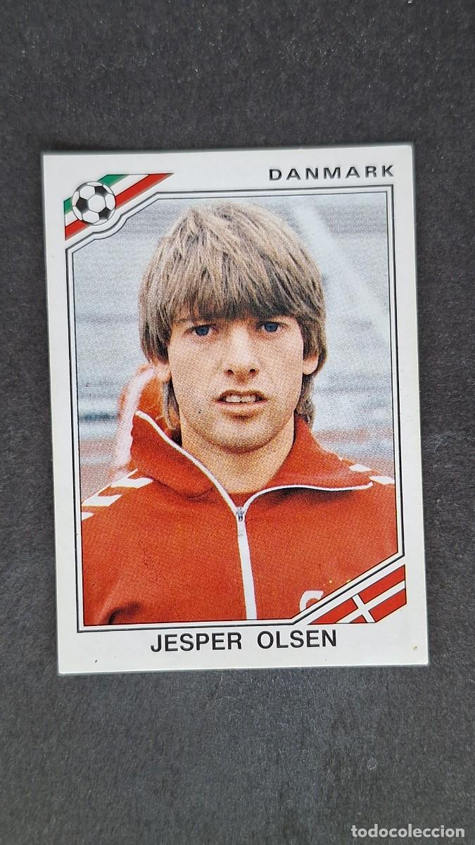 Cromos de F&uacute;tbol: L3 JESPER OLSEN SELECCION DINAMARCA 357 MUNDIAL MEXICO 86 PANINI NUNCA PEGADO SIN PEGAR