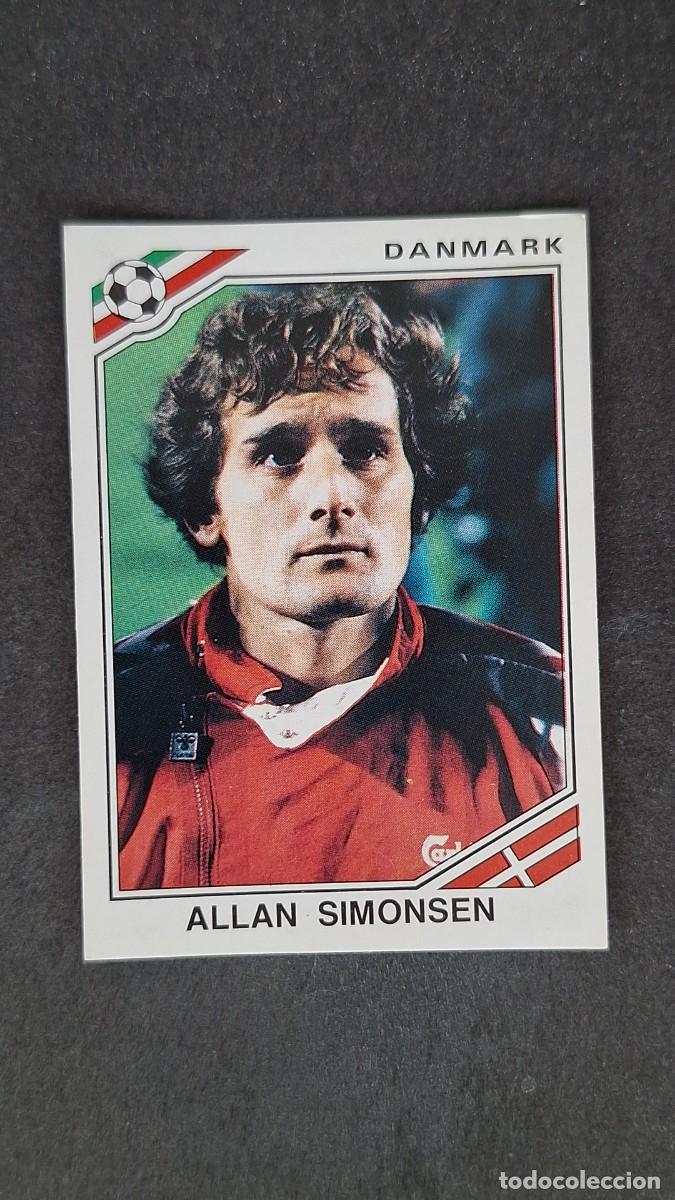 Cromos de F&uacute;tbol: L3 ALLAN SIMONSEN SELECCION DINAMARCA 358 MUNDIAL MEXICO 86 PANINI NUNCA PEGADO SIN PEGAR